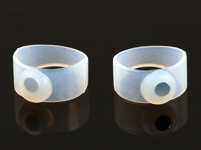 Set inele silicon magnet deget picior slabire slabit disparitie mont
