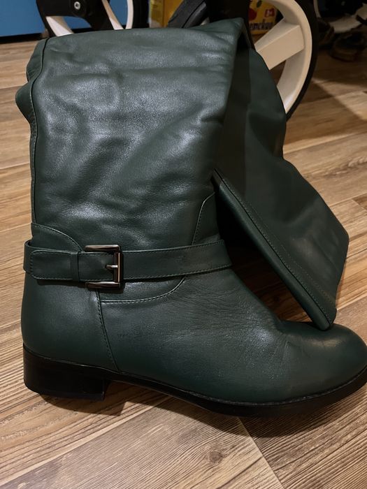 Сапоги кожаные Fabiani