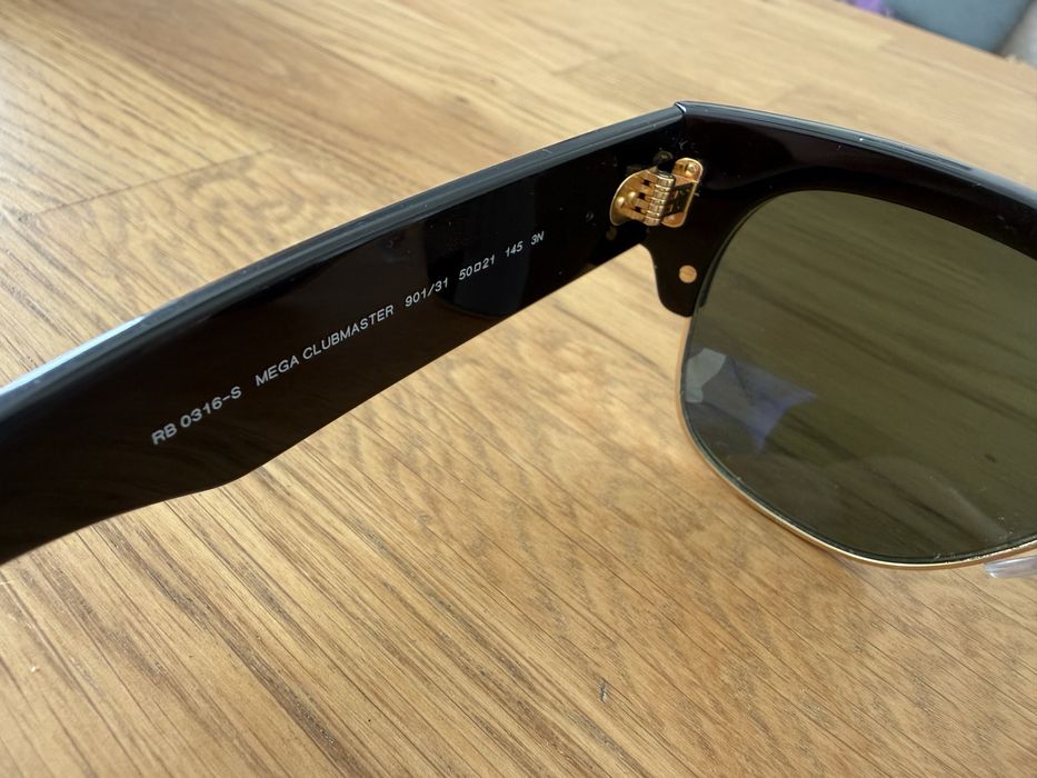 Ochelari de soare Ray-Ban Mega Clubmaster RB0316S 901/31