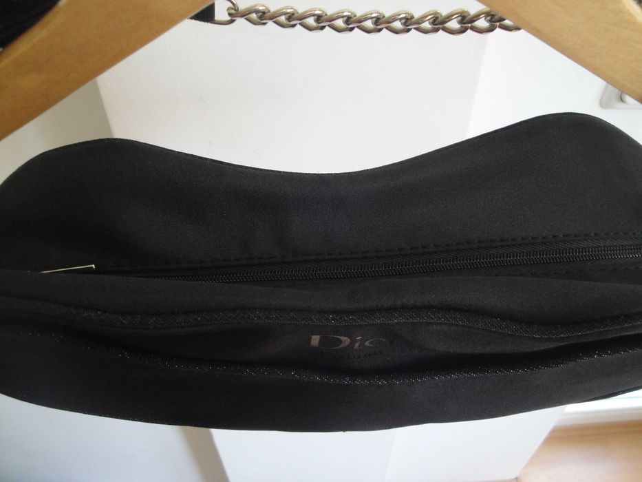 Нова вечерна / официална черна дамска чантичка Dior, Диор, чанта, клъч