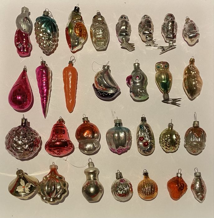 Елочные игрушки СССР