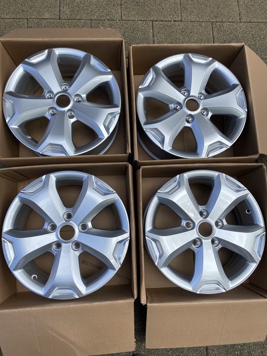 Set 4 Jante Cyclade Noi Originale  Dacia Duster 2010-2023 R16 5x114,3