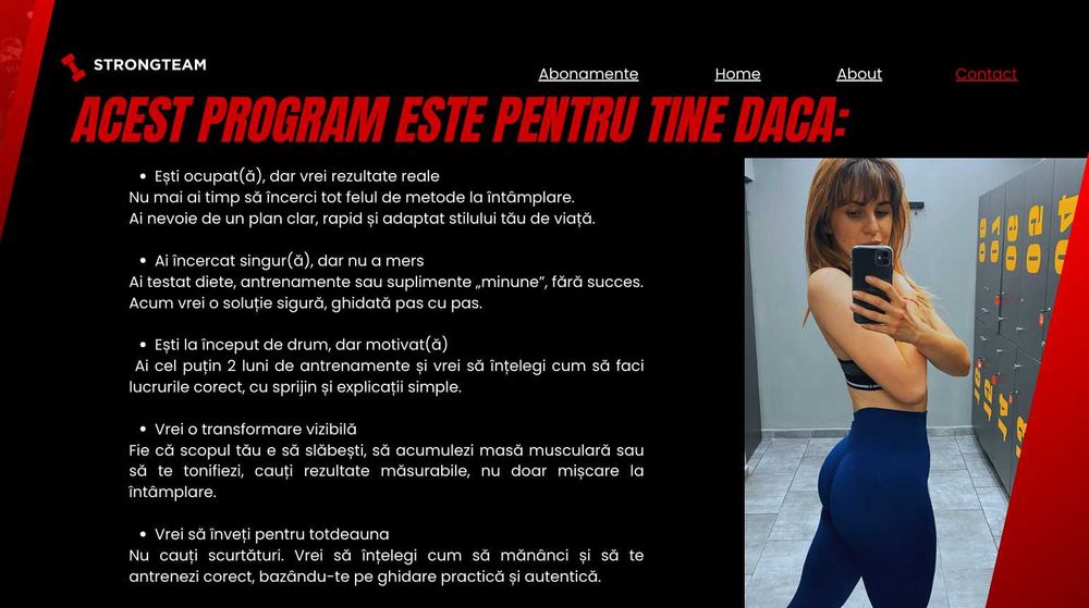 Plan alimentar/nutritional personalizat, definire sau masa musculara