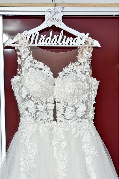 Rochie de miereasa alba