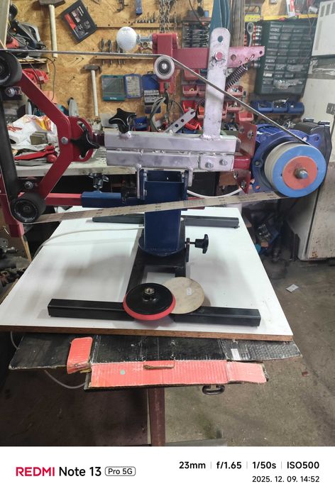 slefuitor cu banda continua. 1,1 kw