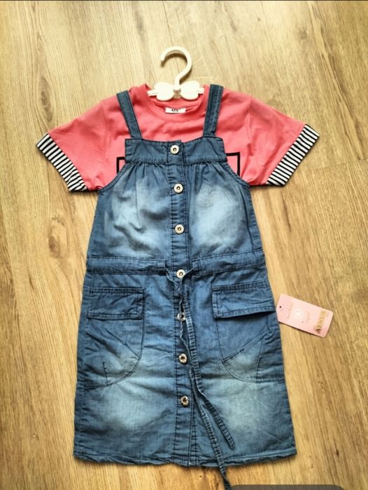 Крутой сарафанчик для девочек.