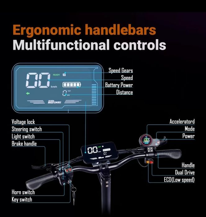 электросамокат Toursor x5 pro