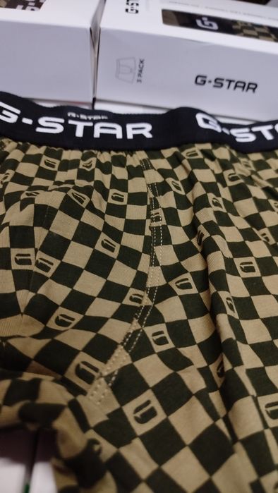 3 броя ОРИГИНАЛНИ боксерки G-Star Raw S , M , L , XL , XXL нови мъжки