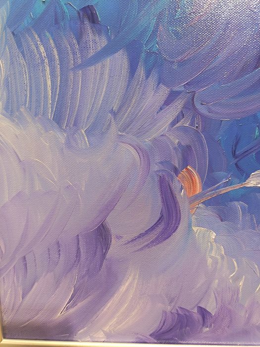 Оригинална абстрактна картина масло върху платно