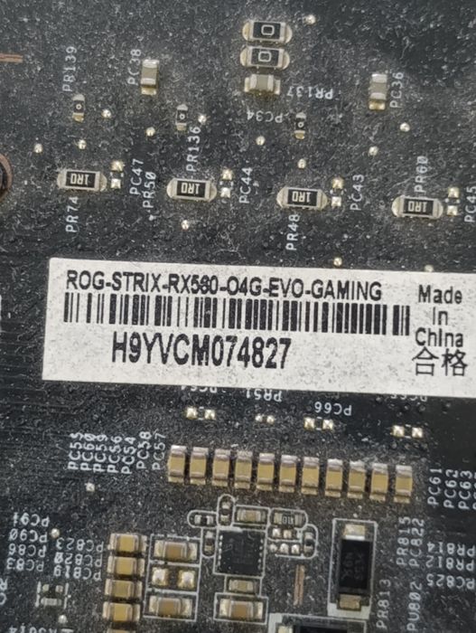 Rx580 4gb ASUS ROG Strix