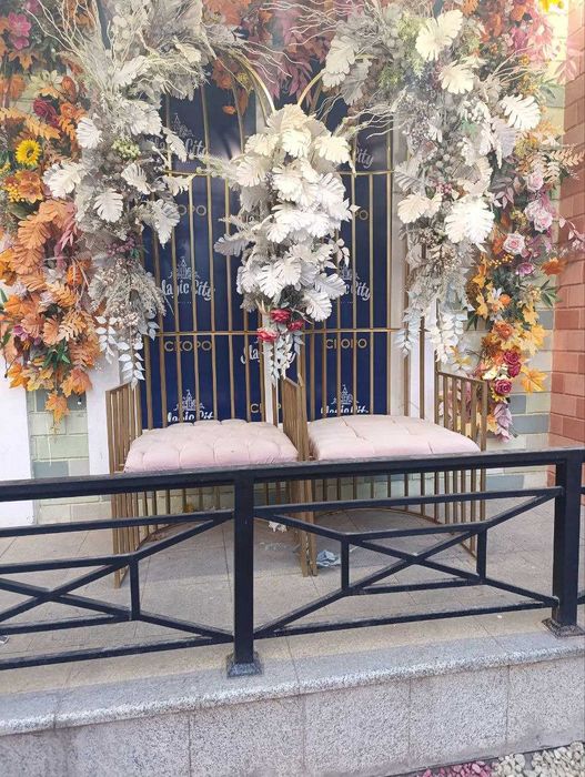 Декоратив стул, стул декор, фотозона, стул темир