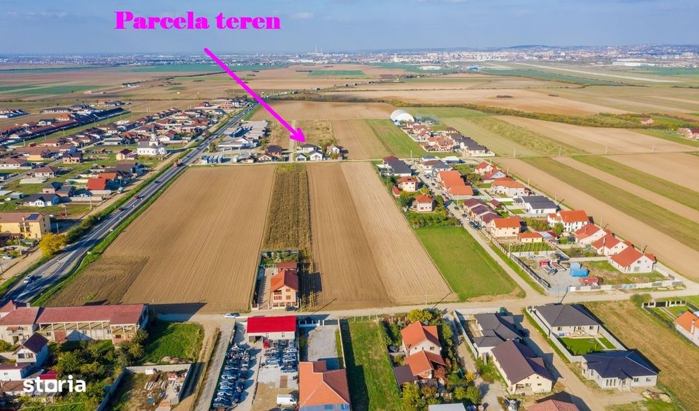Parcela teren Nojorid (Puz) pe str. Orhideelor ( toate utilitatile )
