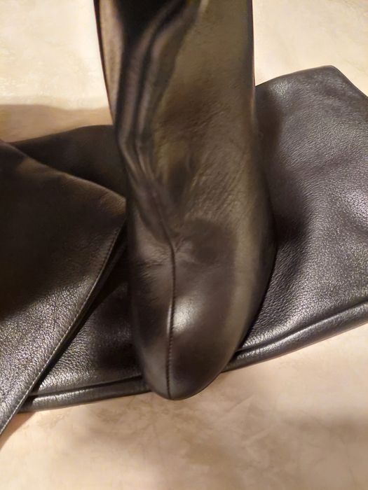 Vand cizme Max Mara, piele