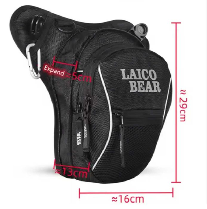 Мото Чанта за бедро LAICO BEAR - 3 литра.