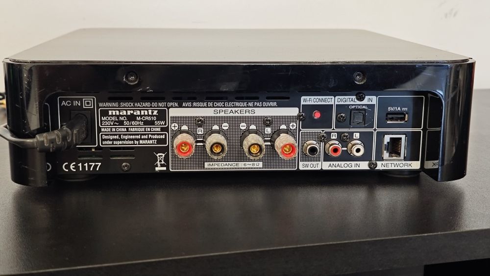 Receiver / Streamer MARANTZ M-CR510 , Radio internet  , Wi-Fi