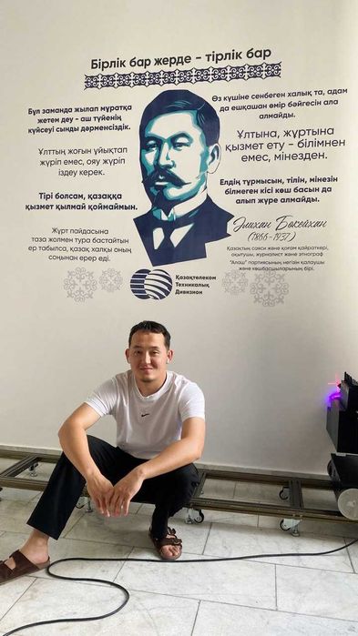 Японский настенный принтер, Принтер для стен, УФ принтер, 3D принтер