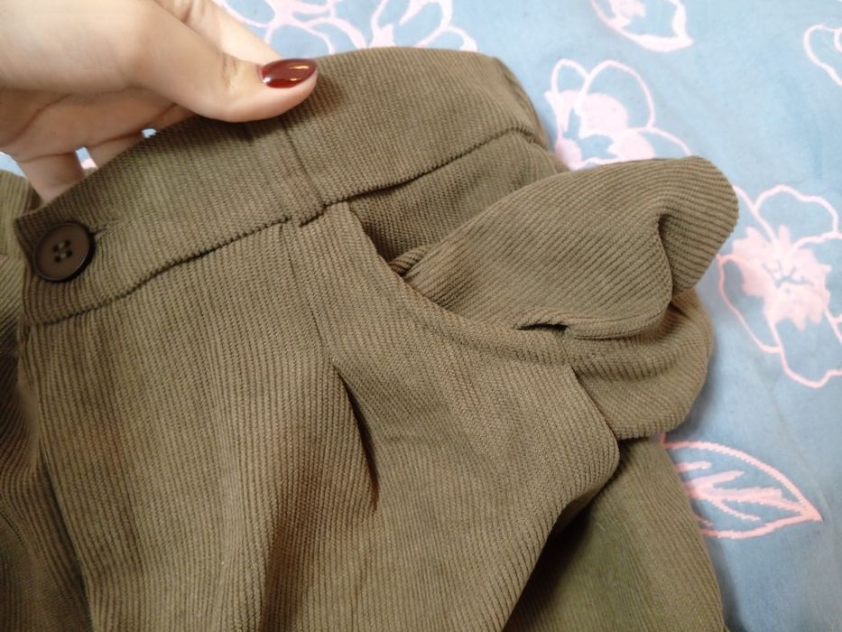 Повседневные брюки коричневые