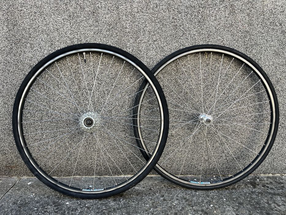 Vand roti pe 28 Zeus Ambrosio bicicleta cursiera semicursiera singlespeed