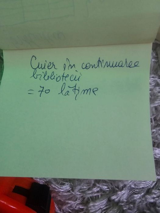 Mobila alba pt elevi/studenti