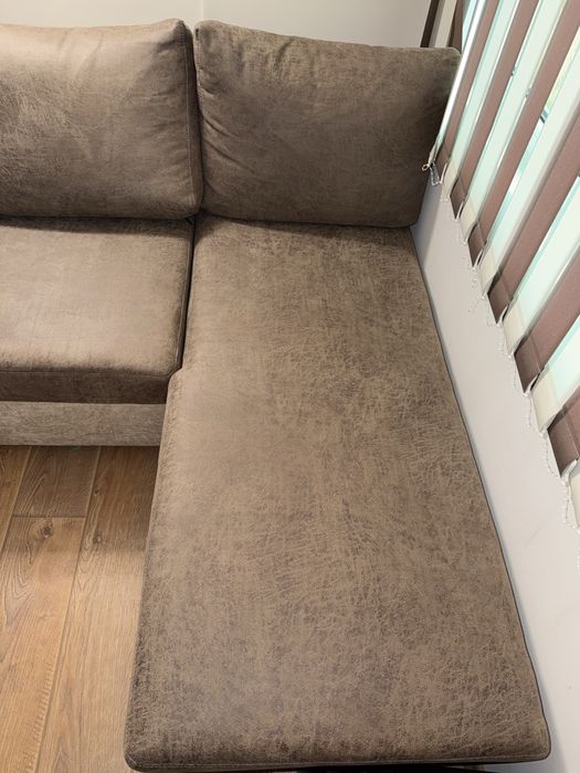 СПЕШНО! Ъглов холен диван Елеганс Иввекс - КАТО НОВ!