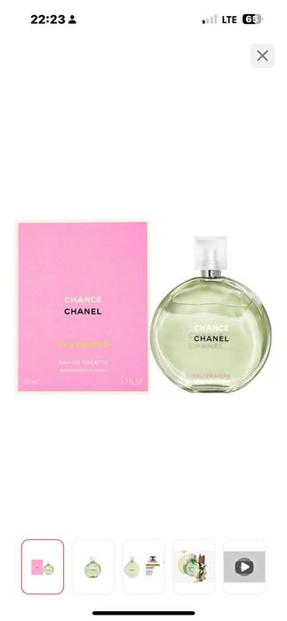 Духи Оригинал Chance Chanel