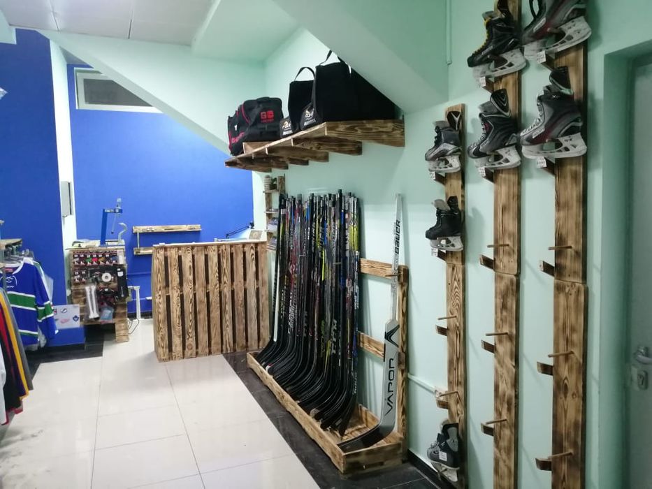 Торговое оборудование из паллет