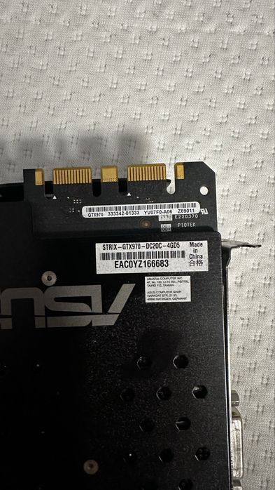 Placa video Nvidia Gtx 970 DirectCu Asus 4gb