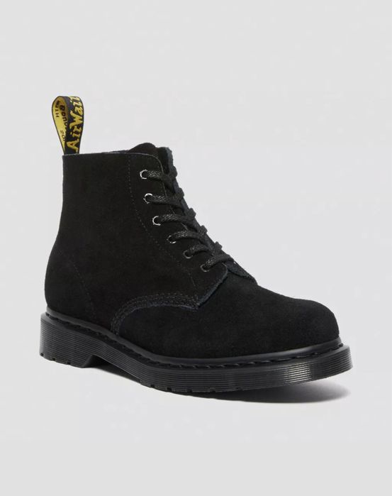 Dr. Martens 101 Mono Suede Boots ОРИГИНАЛ дамски боти/кубинки 37/23,5