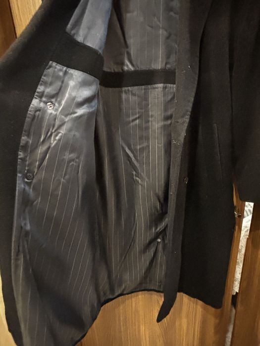 Зимно палто от вълна и кашмир