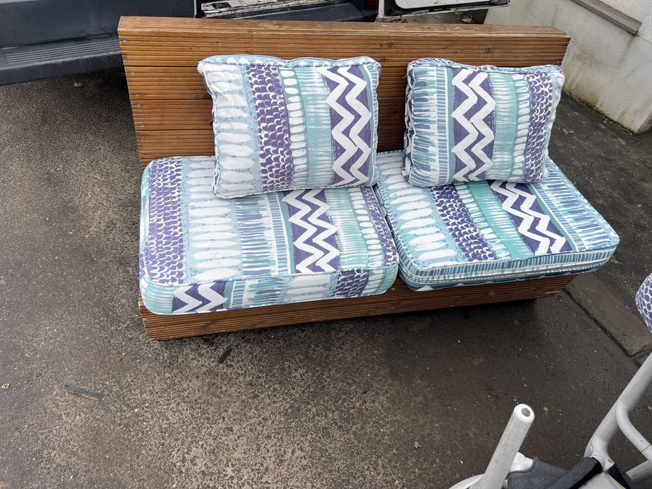 Canapele  terasa cu perne/ 5 buc