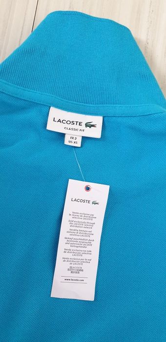 Lacoste Classic Fit Pique Cotton /  2 - XS НОВО ОРИГИНАЛ Мъжка Тениска