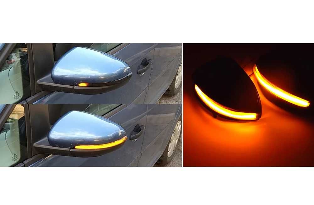 Set semnalizari dinamice LED oglinda VW Golf 6, GTI, R20, Touran