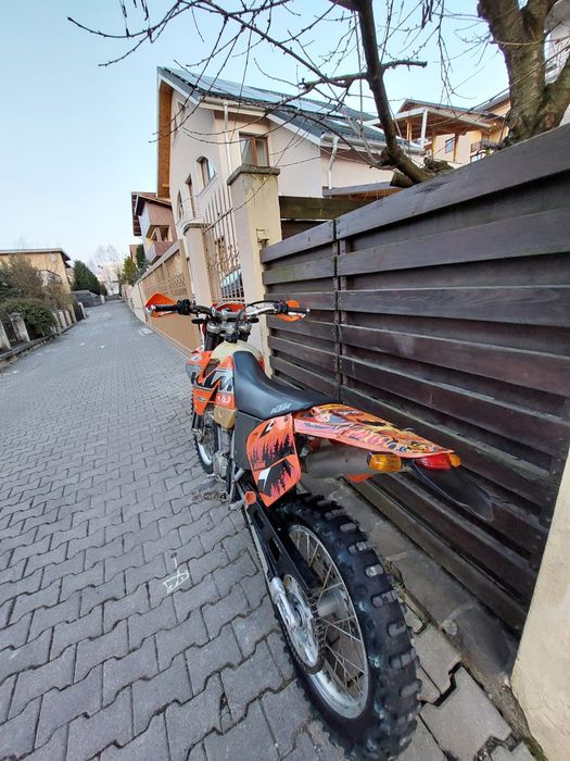 Vând KTM exc 400/450 4t Rfs cu acte.