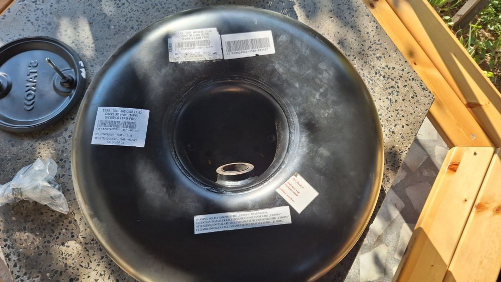 Тороидална газова бутилка STAKO 600/200, 42 литра