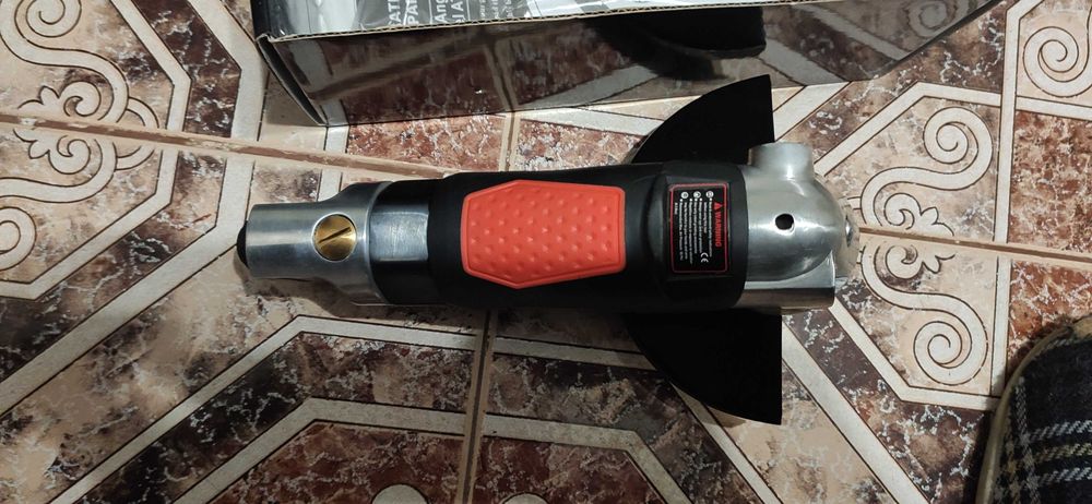 Пневматичен ъглошлайф HBM, 125 мм диск