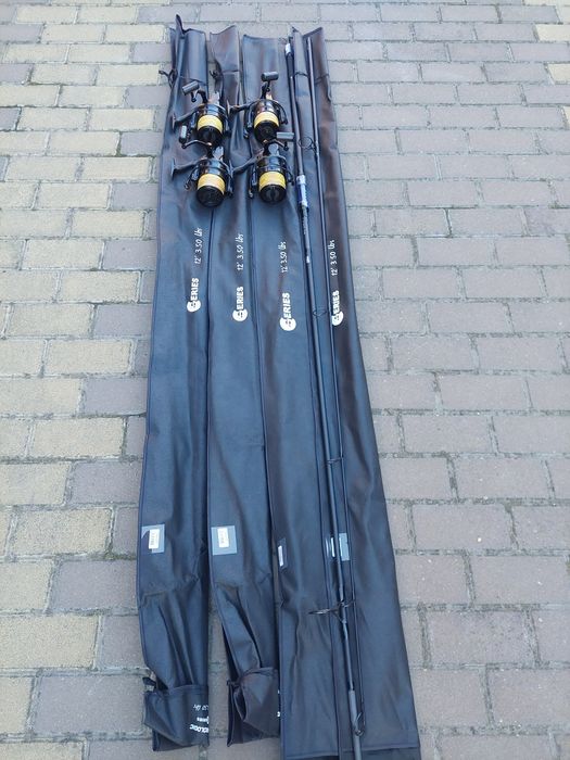Set crap prologic, 4 mulinete element fd 7000xd, 4 lansete c series 3.60m 3,5lb