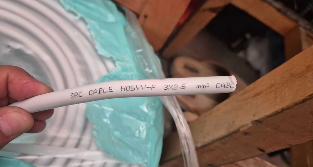 Cablu curent 3x2.5,200m