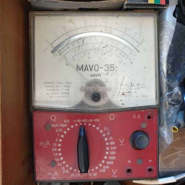 aparate de masura cu ac vechi