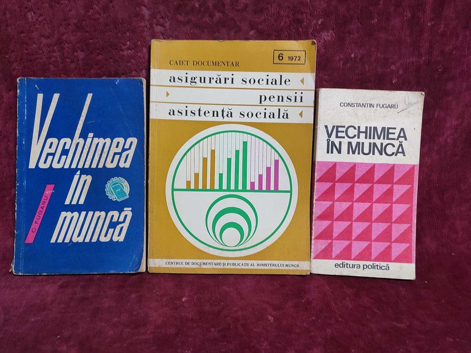 Carti tehnice, prot. muncii, legi, norme, cataloage VECHI