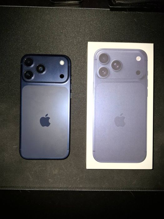 Iphone 17 pro max 256gb 98% капацитет на батерията. С документи и остатъчна гаранция до 16 октомври