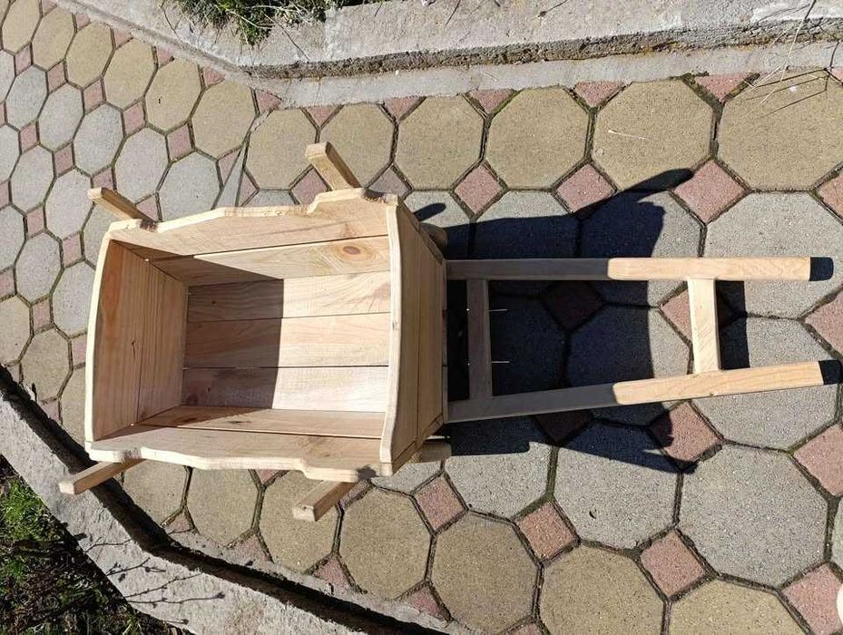 Дървена каручка