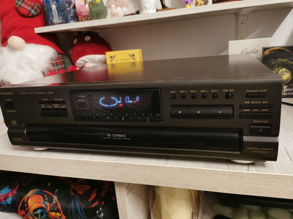 Cd player charger 5 cd SL PD867 Technics