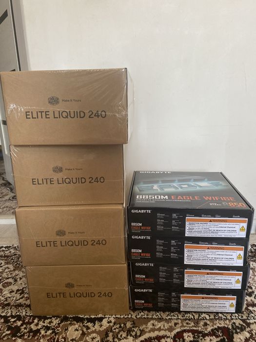 Ryzen 5 9600x, Gigabyte b850m eagle, 990 pro 1tb | Combo | NEW|Sealed