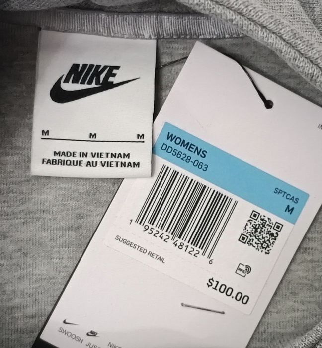 Nike Tech Fleece Sweatshirt оригинално горнище M Найк памук спорт