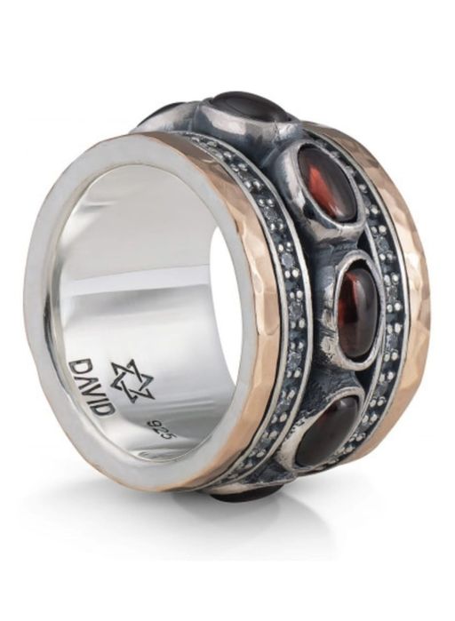 Кольцо серебро/золото