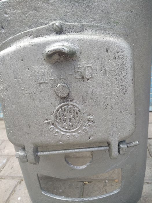 Очаг с казаном б/у