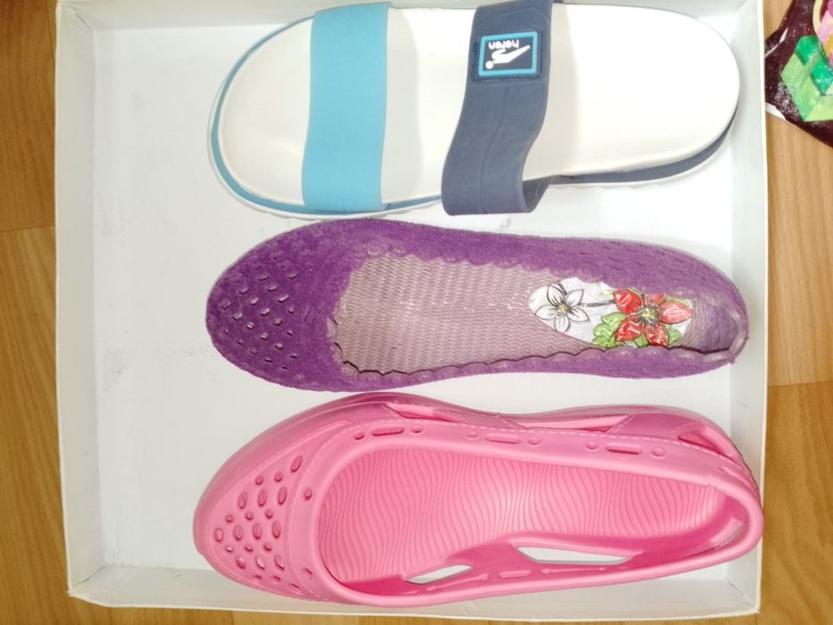 Балетки, сланцы женские