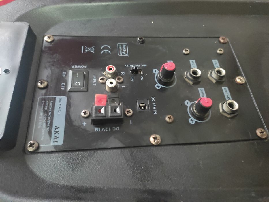 Boxa activa  Akai SS023A-X10, USB/SD CARD, Bluetooth cu acumulator