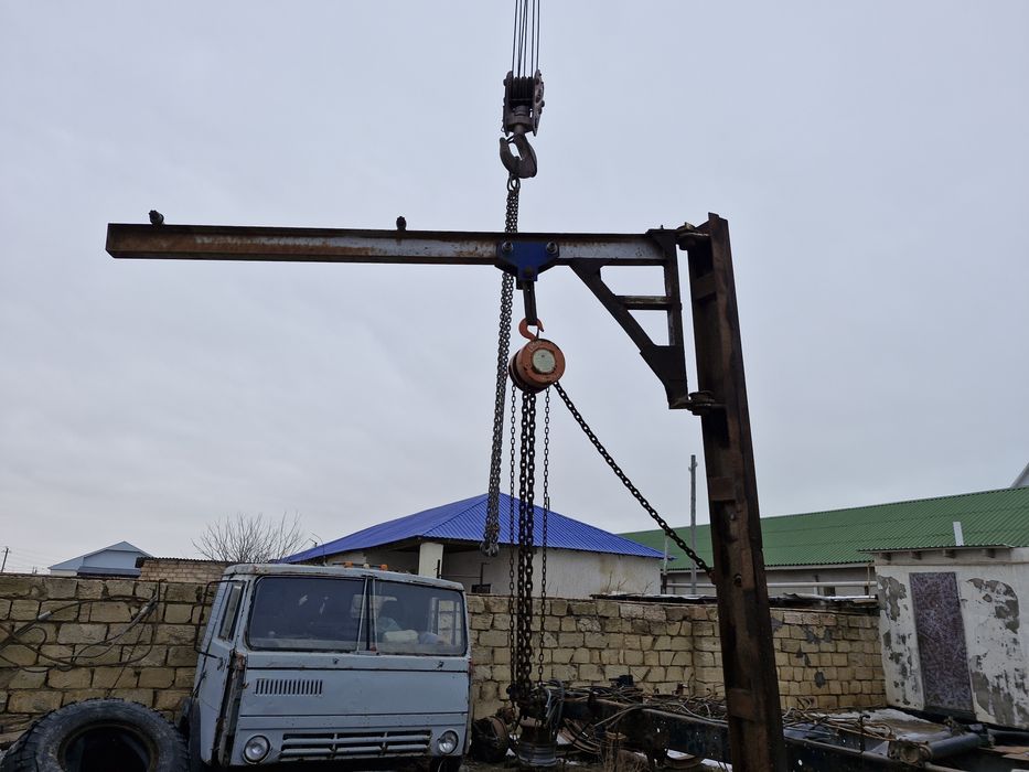 Будка Контейнер  Консольный кран Ацитилее Пропан Кислород