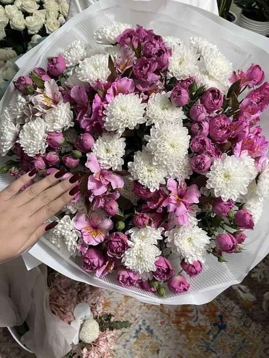 Цветочки красивые